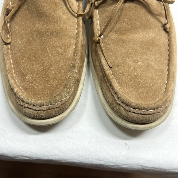 Salvadore Ferragamo suede Slip On Driving Loafers - Picture 2 of 9